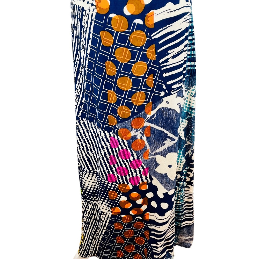 JAMS WORLD Simpson Print Vintage Maxi Sun Dress Size Small - Picture 9 of 13
